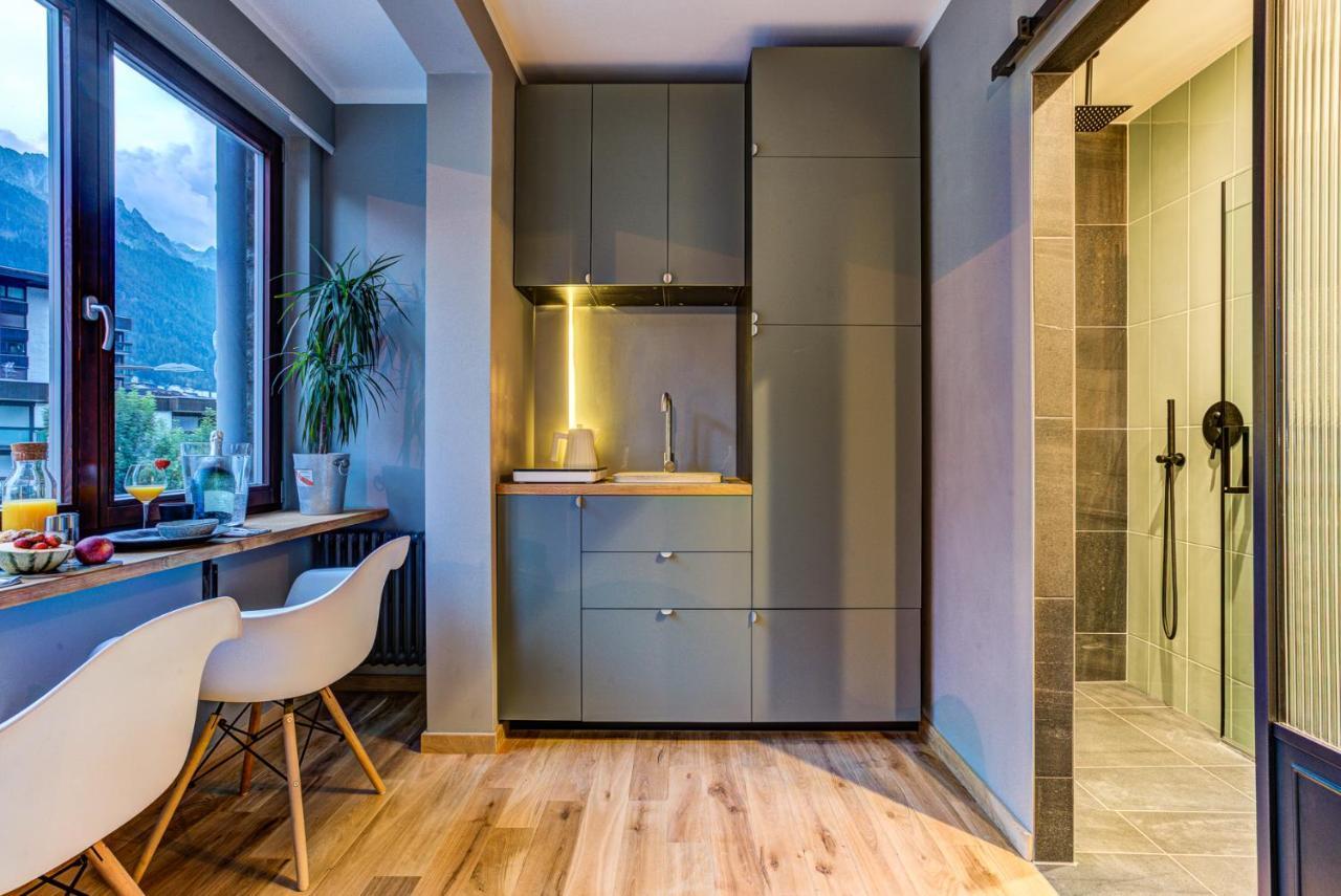 Chamonix City Center Luxury Studio Apartment Exterior photo
