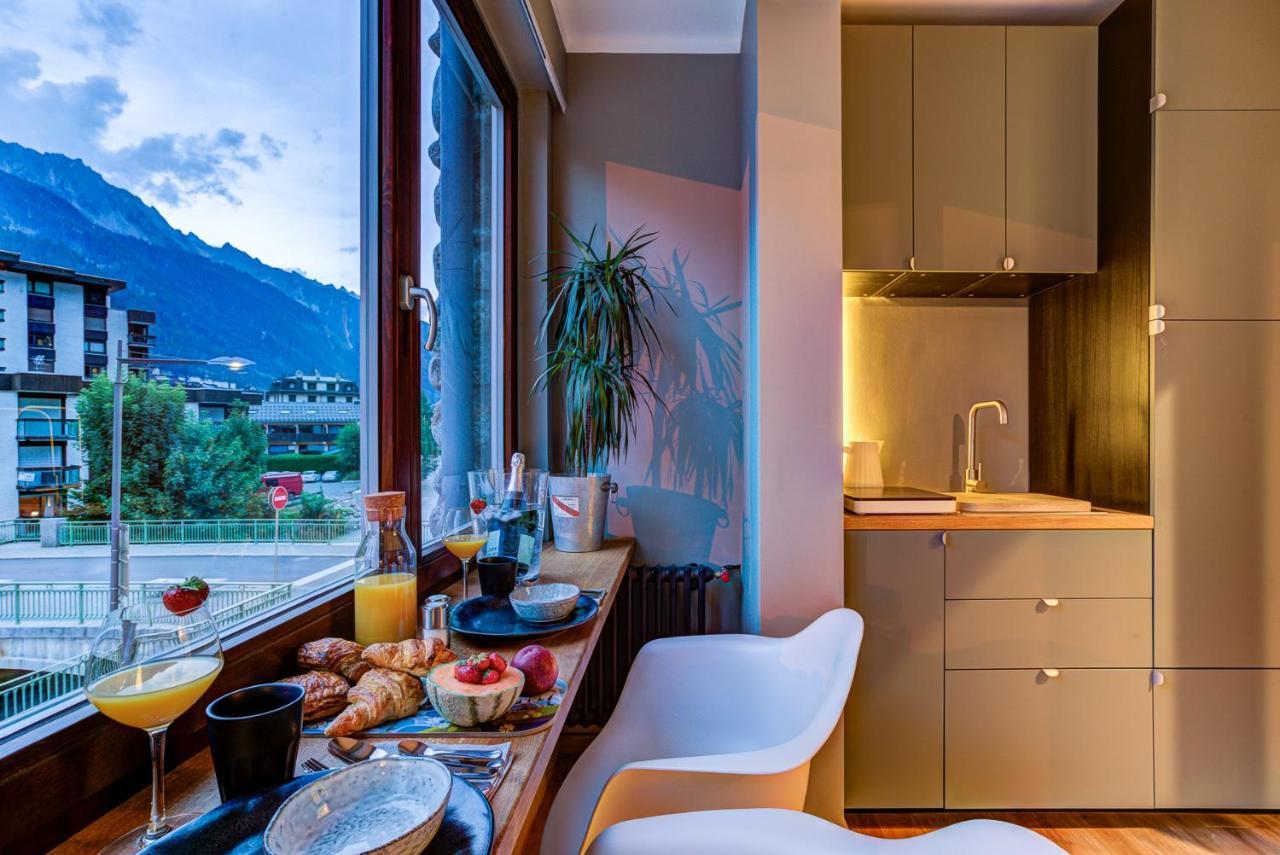 Chamonix City Center Luxury Studio Apartment Exterior photo